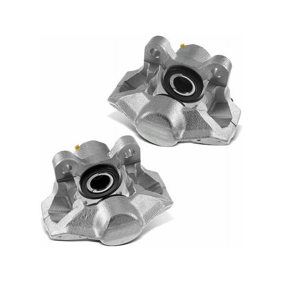 Brake Caliper Set 2 - Compatible with 1978 - 1985 Mercedes-Benz 300SD Base 3.0L 5-Cylinder 1979 1980 1981 1982 1983 1984