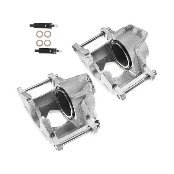 Brake Caliper Set 2 - Compatible with 1979 - 1986 GMC C1500 1980 1981 1982 1983 1984 1985