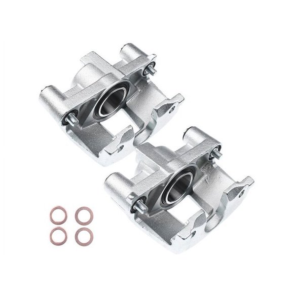 Brake Caliper Set 2 - Compatible with 1990 - 1991 Oldsmobile Cutlass Calais