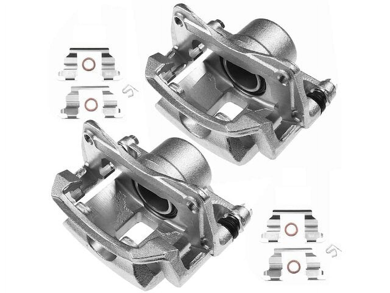 Brake Caliper Set 2 - Compatible with 1998 - 2002 Toyota Corolla 1.8L 4-Cylinder - Autopart Premium