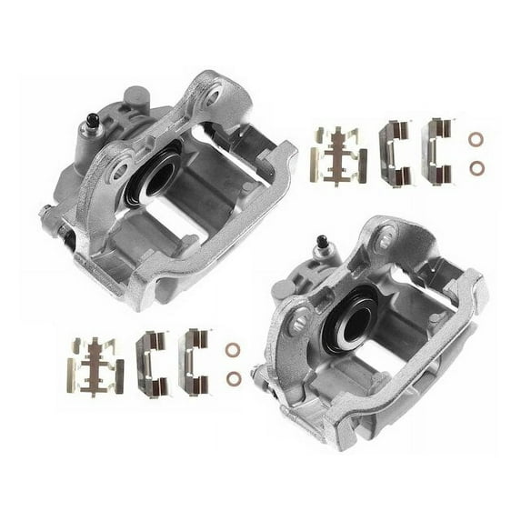 Brake Caliper Set 2 - Compatible with 2000 - 2001 GMC Yukon - Autopart Premium