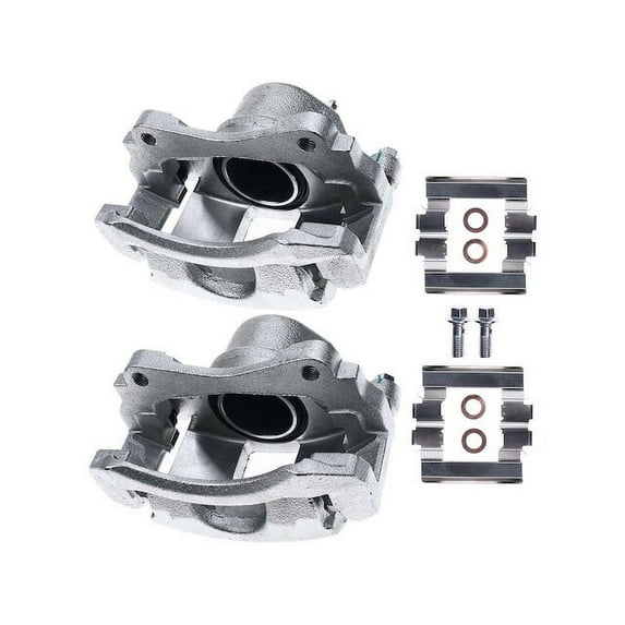 Brake Caliper Set 2 - Compatible with 2000 - 2005 Chevrolet Impala - Autopart Premium