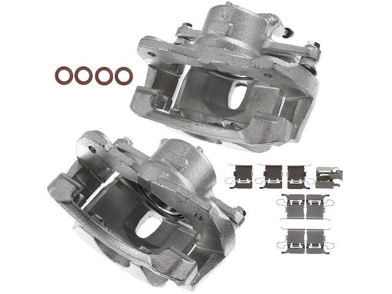Brake Caliper Set 2 Compatible with 2008 2015 Scion xB Base 2.4L 4