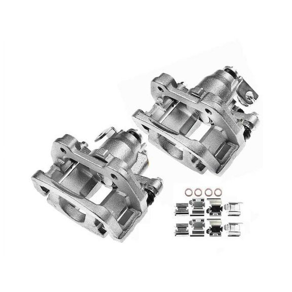 Brake Caliper Set 2 - Compatible with 2013 - 2019 Ford Taurus SHO 3.5L V6 - Autopart Premium