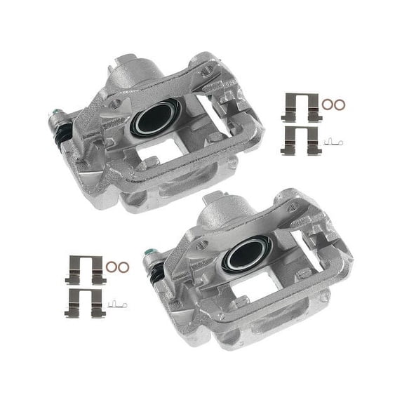 Brake Caliper Set 2 - Compatible with 2016 - 2020 Honda Pilot 3.5L V6 - Autopart Premium