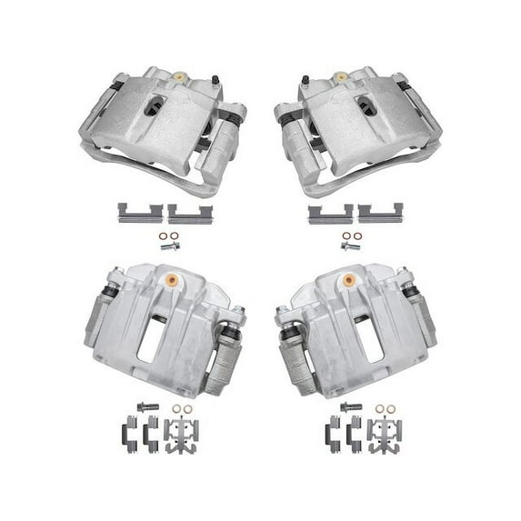 Brake Caliper Set - Compatible with 2000 - 2001 Chevy Suburban 1500
