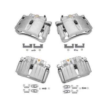 Power Source Parts Heavy Duty Front Brake Calipers Pair For Chevy Tahoe 2008-2017 & Avalanche 2008-2013 – With Brackets & Hardware