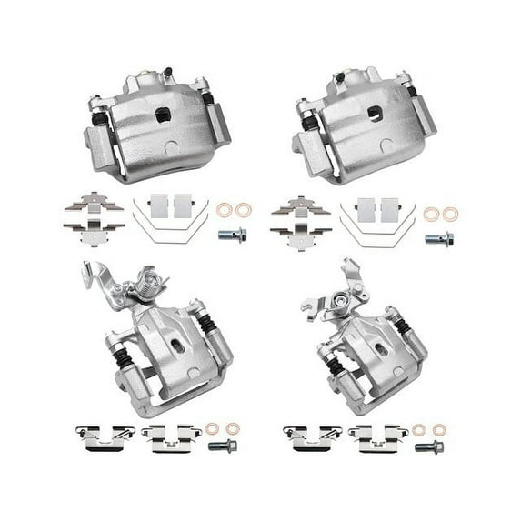 Brake Caliper Set - Compatible with 2006 - 2011 Mercury Milan 2007 2008 2009 2010