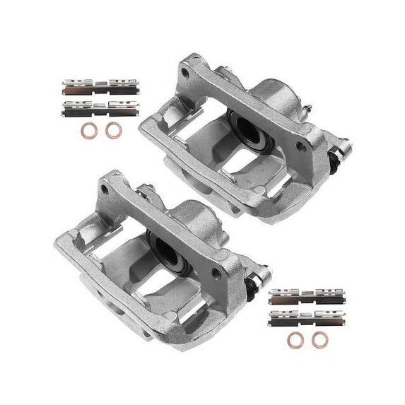 Brake Caliper Set - Compatible with 2012 - 2016 Ford F-150 2013 2014 2015