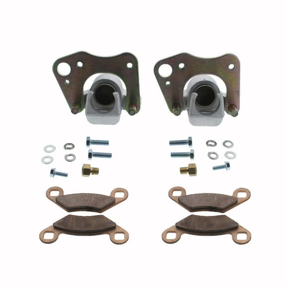 Brake Caliper and Brake Pads for Polaris 250 Xplorer 4x4 2000 Front Left Right