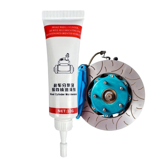 Brake Calipers Grease  10g Guide Pin Lubricant Paste, Auto Brake Maintenance Noise Reduction Compound | High Temp Dispersion Grease for Car Brakes System Repair Use