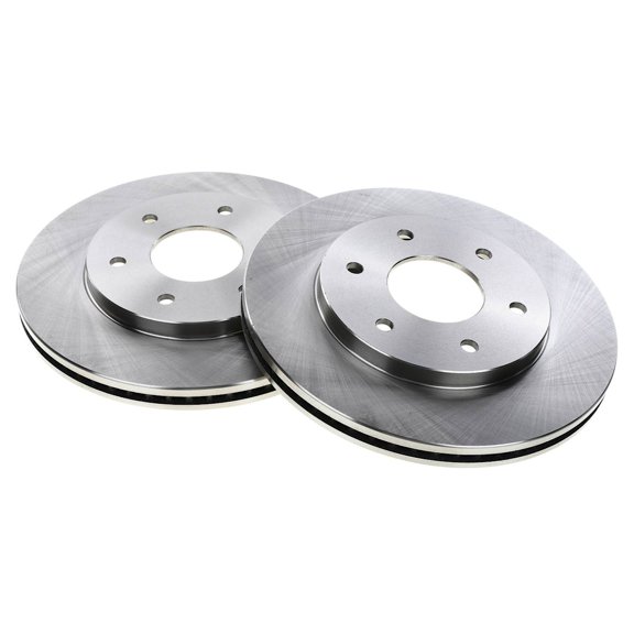 Brake Disc 2-Wheel Set Compatible: Nissan Pathfinder 2004, Titan 2004-2005, Armada 2005, Infiniti QX56 Front