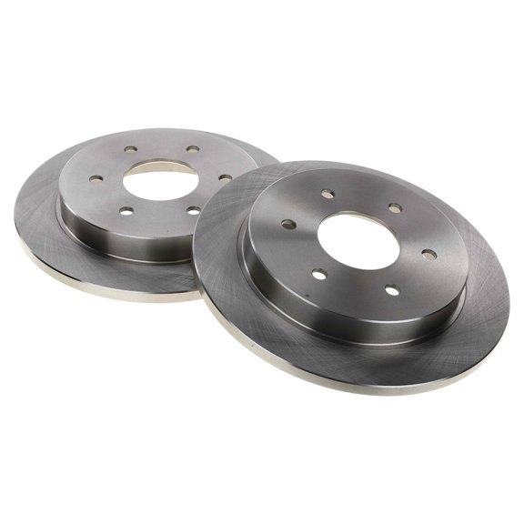 Brake Disc 2-Wheel Set Compatible: Nissan Titan 2004-2015, Armada 2005-2015, Infiniti QX56 2004-2010, Pathfinder Armada 2004 Rear Left and Right, Driver and Passenger Side