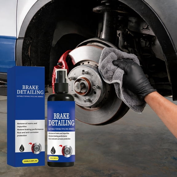 Brake Disc Cleaner 100ml Gentle Brake Rotor Dust and Grease Remover