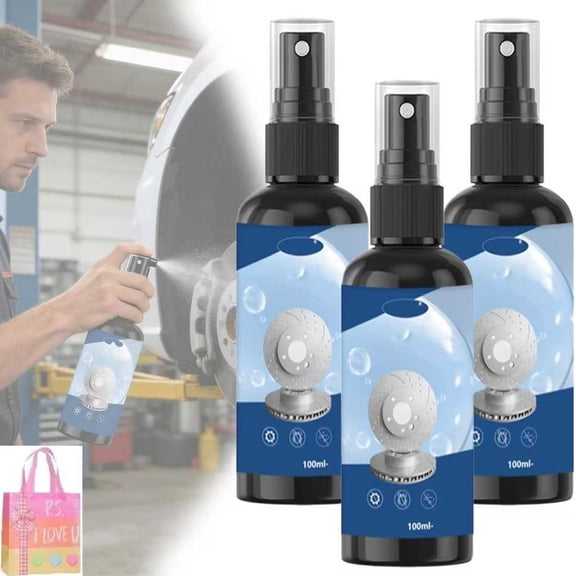 Brake Disc Cleaner Spray - Automotive Brake Cleaner for Noise Reduction, Rust Removal on Cars, Motorcycles & Electric Vehicles(XX)