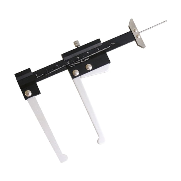 Brake Disc Depth Measuring Caliper Stainless Steel Brake Micrometer Accurate Measuring Tool For Automotive