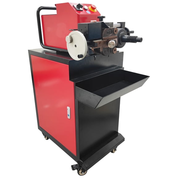 Brake Drum Disc Lathe Precision Brake Resurfacing Machine 220V 50-250rpm 0.002-0.005mm Vernier Knob Accuracy