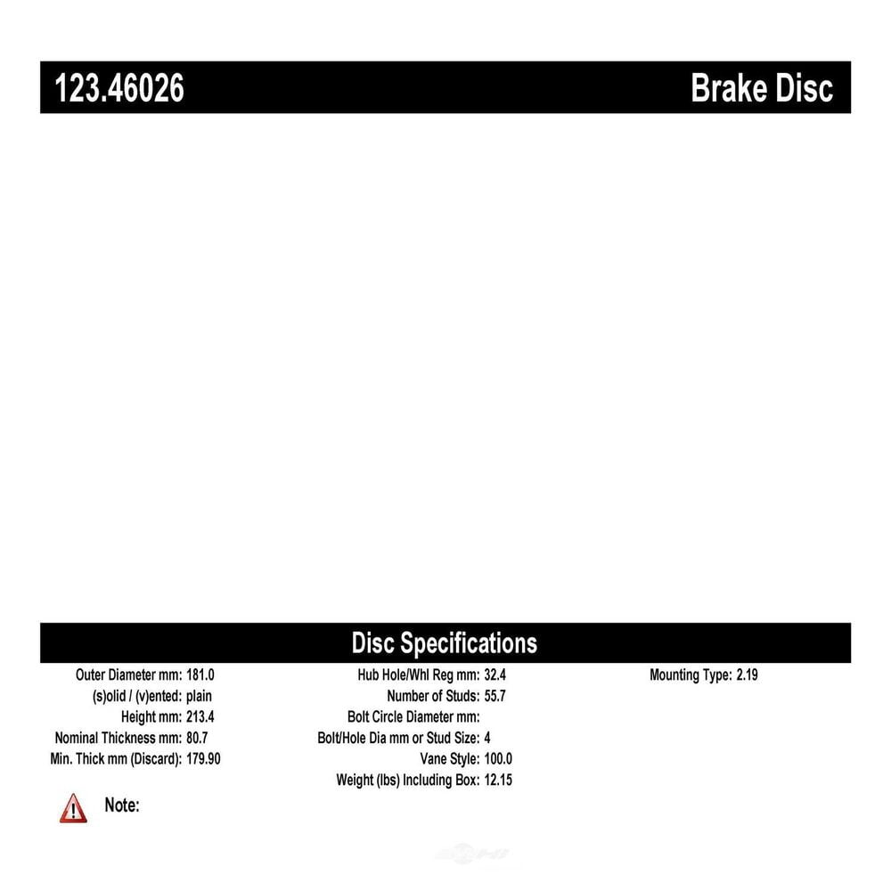 Brake Drum Fits select: 2014-2015,2017-2019 MITSUBISHI MIRAGE
