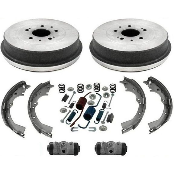 Brake Drums & Shoes for Toyota Tacoma 97-04 5 Lugs Rear Wheel Drive