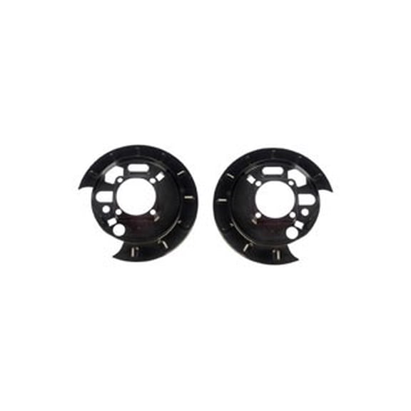 Dorman 924-208 Brake Dust Shield for 2004-2007 Buick, 2002-2009 Chevrolet & 2002-2009 GMC - Black