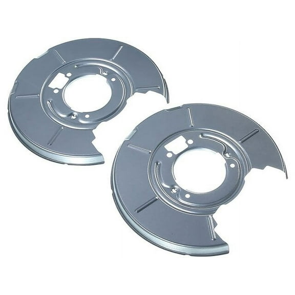Brake Dust Shield Set 2 - Compatible with 1998 - 2000 BMW 323i Base 2.5L 6-Cylinder 1999