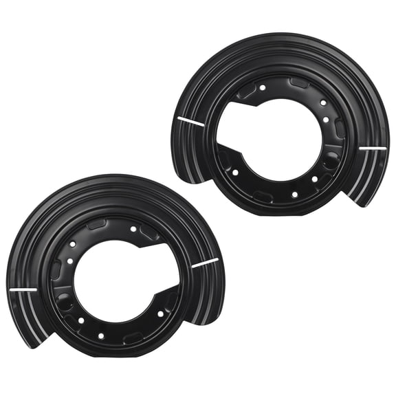 Brake Dust Shields Backing Plates 2PCS ECCPP L:1L2Z2C029AB R:1L2Z2C028AB compatible for 2002-2005 for Ford for Explorer|2002-2005 for Mercury for Mountaineer