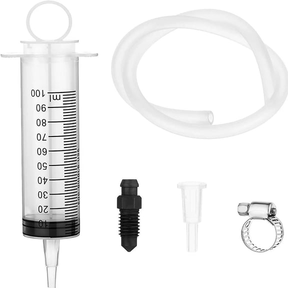 Brake Fluid Extractor,Brake and Clutch Fluid Drained Bleeder Tool,Power Steering Oil Change Replacement Tool for Brake Oil Power Steering Oil Quick Extraction & Replacement
