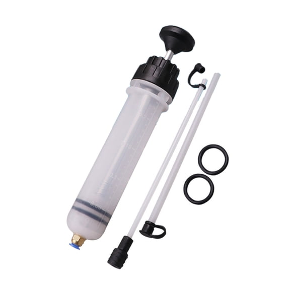 Brake Fluid Syringe Pump Manual Suction Vacuum Fuel Transfer Hand Pump Dispenser