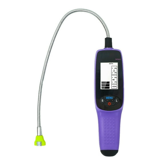 Brake Fluid Tester, High Precision Car Brake Fluid Detector with LCD Screen Auto Diagnostic Testing Tool for DOT 3 / DOT 4 / DOT 5.1