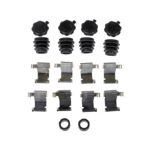 Brake Hardware Kit - Compatible with 2011 - 2015 GMC Sierra 2500 HD 2012 2013 2014