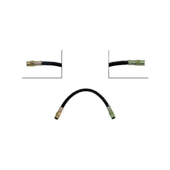 Brake Hose - Compatible with 1979 - 1989 Volvo 244 1980 1981 1982 1983 1984 1985 1986 1987 1988