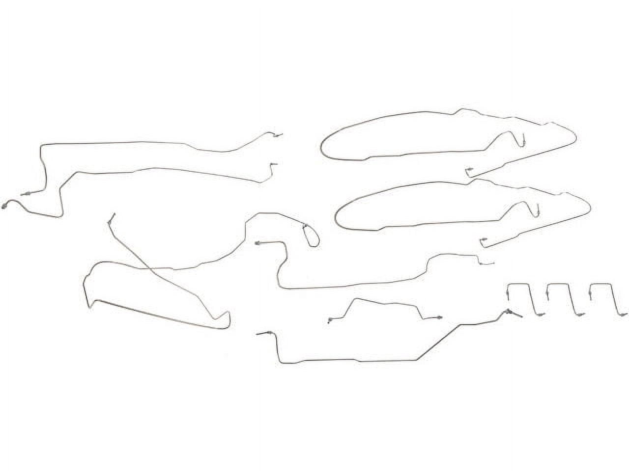 19256891 Brake Hydraulic Line Kit - 11 Piece - Compatible with 2003 - 2006 ...