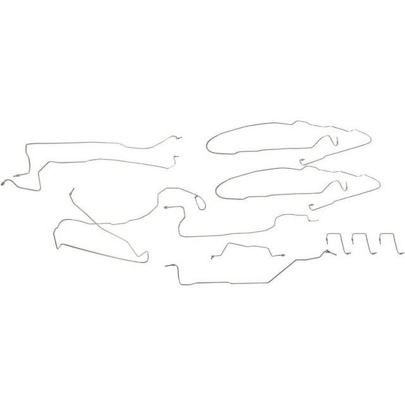 Brake Hydraulic Line Kit - Compatible with 2003 - 2006 Chevy Suburban 1500 2004 2005