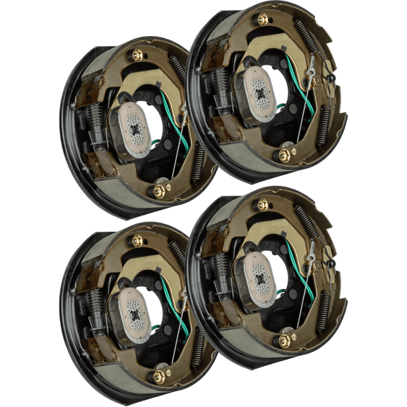 Brake Kit (4 Self-Adjusting Brakes 10" x 2.25" AND 4 Loaded Hubs, 10") 3500lb Capacity (48-979606) (Ultra-Fab Products)