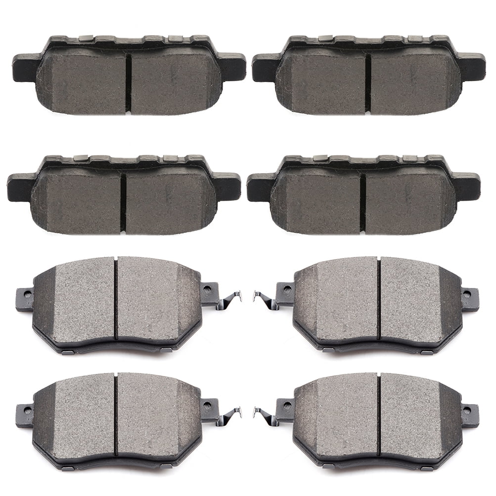 Brake Kits,SCITOO 8pcs Ceramic Disc Brake Pads fit for 2009-2012 Nissan Murano