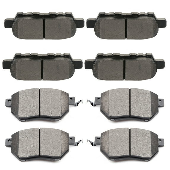 Brake Kits,SCITOO 8pcs Ceramic Disc Brake Pads fit for 2009-2012 Nissan Murano