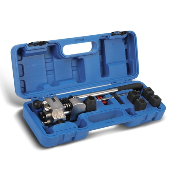 Brake Line Flaring Tool Kit,45 Degree Single, Double and Bubble Flares Tool