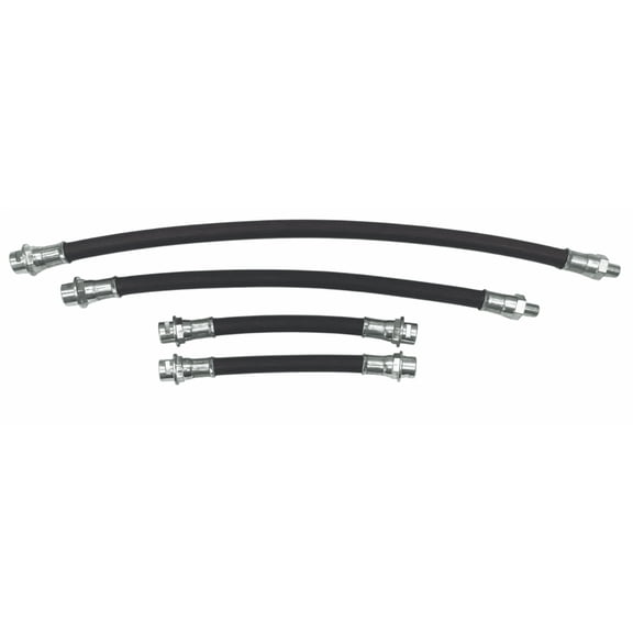 Brake Line Hose WWII willys MB CJ2A CJ3A M38 M38a1 ford GPW (A1460-K) Set jeep
