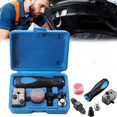thumbnail image 1 of Brake Line Tool Kit 6 Pieces, Double Flare Tool Set with Positioning Bolt Case, Universal Pipe-Flaring Kit for Automotive Fuel Lines Brake Tube, 1 of 5