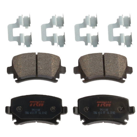 Brake Pad 2-Wheel Set Rear for VW Volkswagen Jetta Passat Audi A4 Quattro