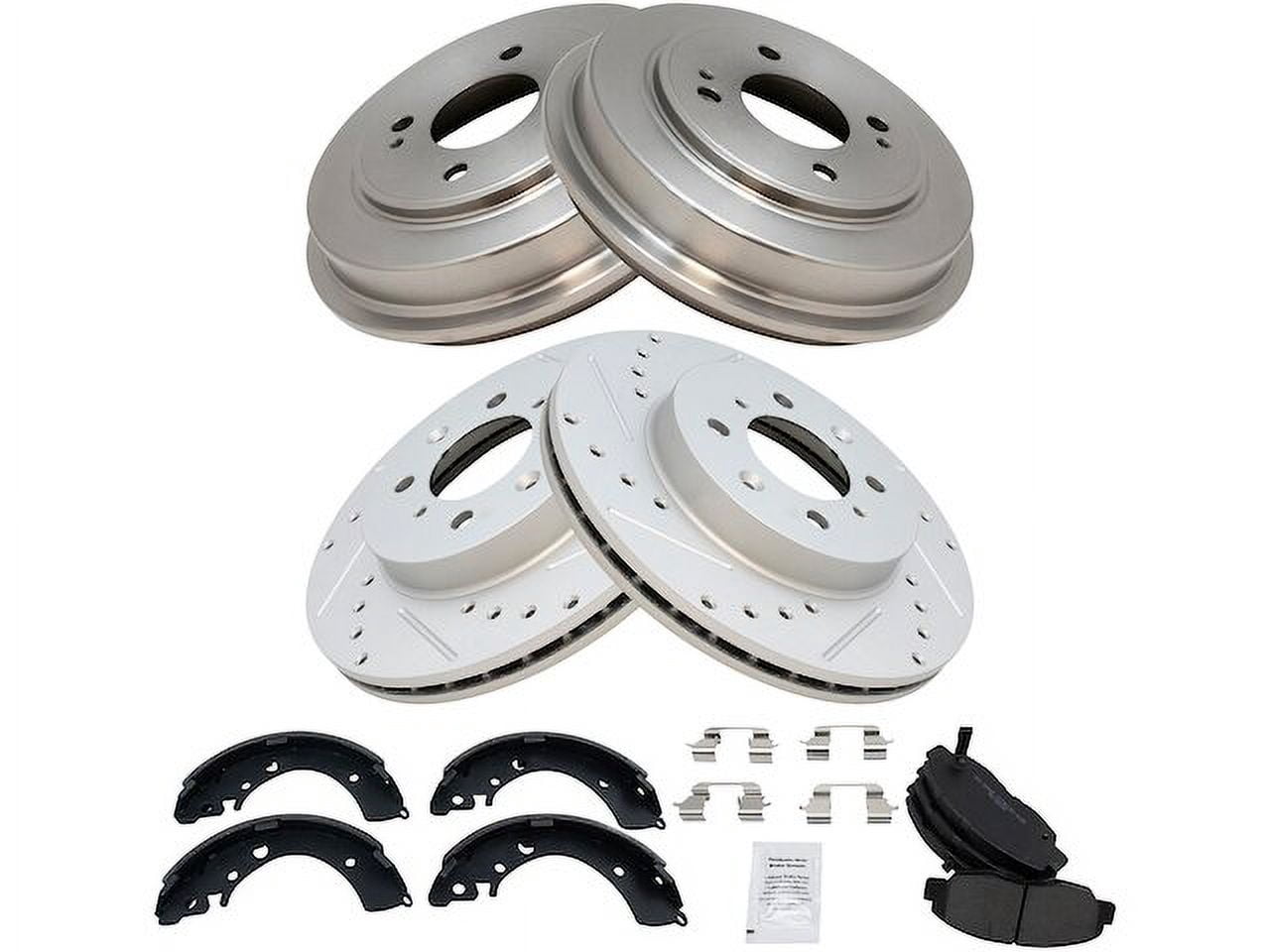 Carbhub Brake Shoes& Spring Kit Assembly Fit for Yamaha G2- G22 1994