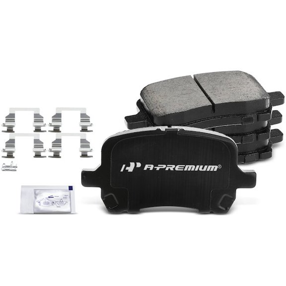 Brake Pad Set 4 - Compatible with 2006 - 2011 Chevy HHR 2007 2008 2009 2010