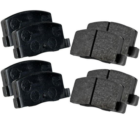 Brake Pad Set Compatible with 1985-1989, 1991-1995 Toyota MR2 2000-2005 Spyder 4Cyl 2.0L 2.2L 1.6L 1.8L Rear