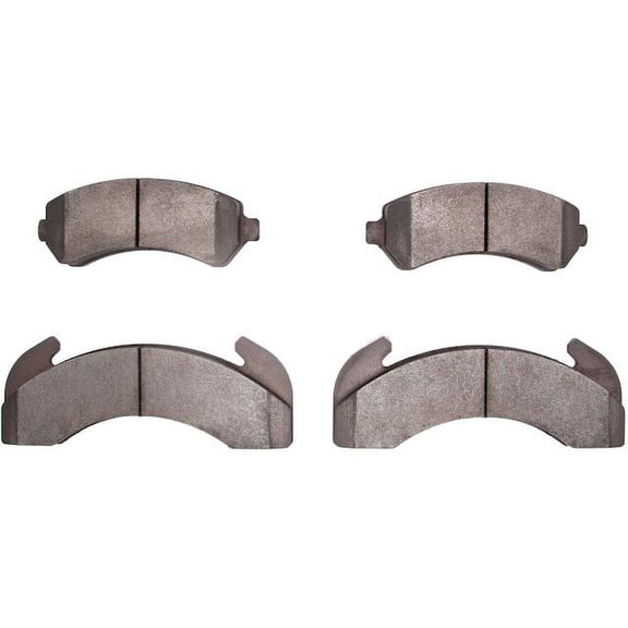 Brake Pad Set - Compatible with 1988 - 1990 International M1600 Metro II 1989