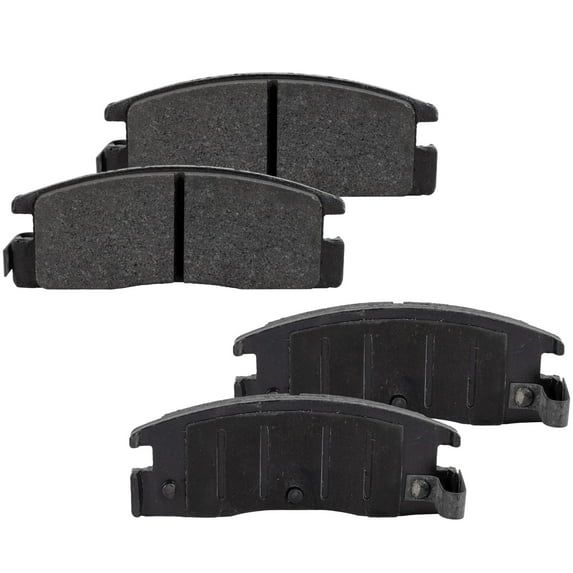 Brake Pad Set Compatible with 1988-1991 Isuzu Trooper 1989-1993 Amigo 6Cyl 4Cyl 2.8L 2.6L 2.3L Rear