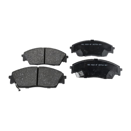 Brake Pad Set Compatible with 1990-1991 Honda Civic 1988-1990 Prelude 4Cyl 1.6L 2.0L Front