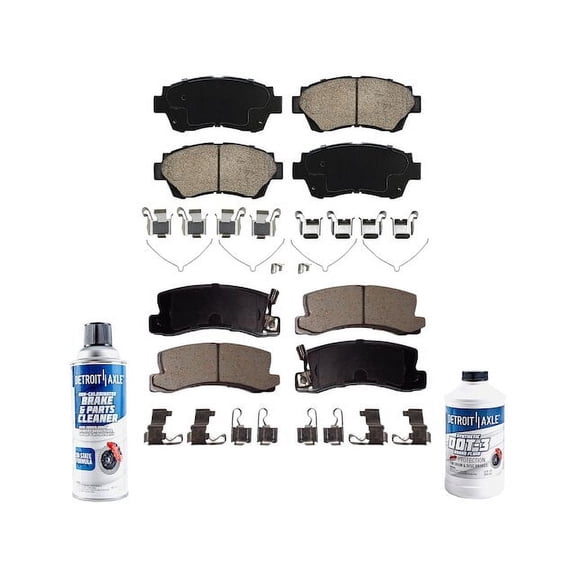 Brake Pad Set - Compatible with 1994 - 1995 Toyota Celica GT