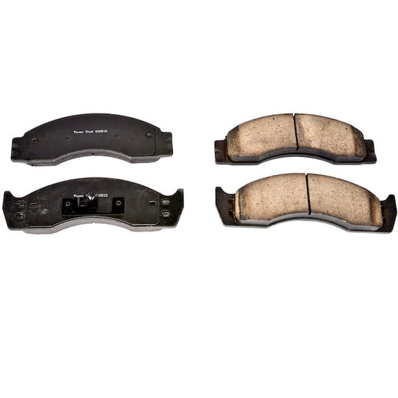 Brake Pad Set - Compatible with 1996 - 1999 Ford Econoline Super Duty 1997 1998