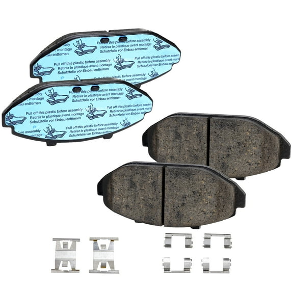 Brake Pad Set Compatible with 1998-2002 Mercury Grand Marquis Ford Crown Victoria 8Cyl 4.6L Front