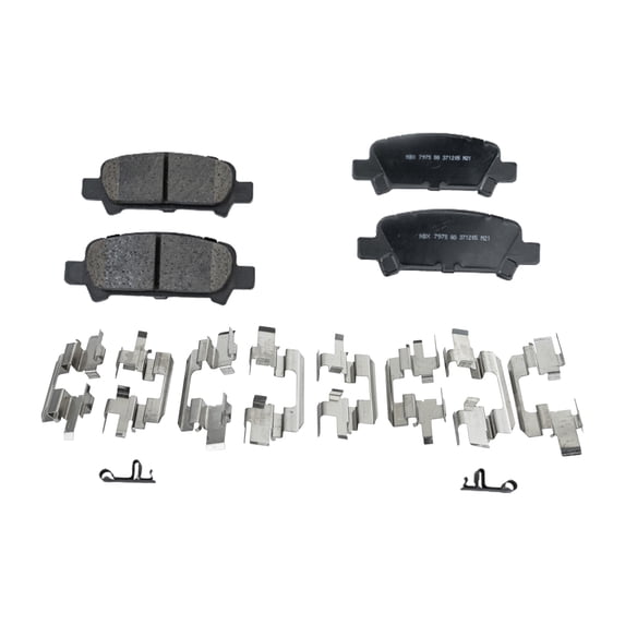 Brake Pad Set Compatible with 1998-2003 Subaru Forester 2000-2004 Outback Rear